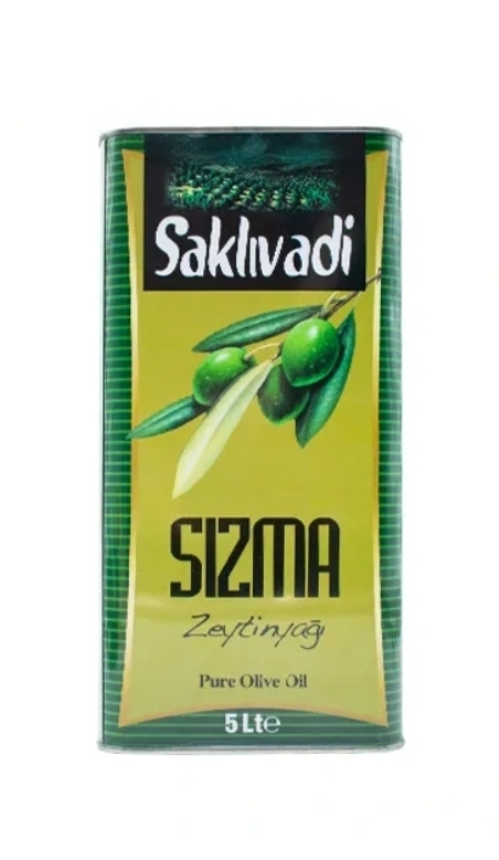 روغن زیتون ۵ لیتری ساکلیوادی ساخت ترکیه 